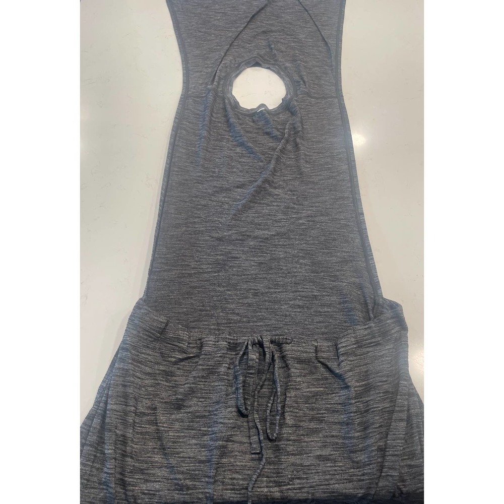 Lululemon Layer Up Dress - Heathered Black - Size 12 - Picture 10 of 14